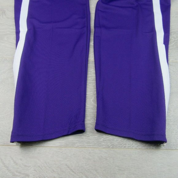 Jordan Alpha Gym Training Pants Purple Taper XL - Picture 5 of 11